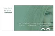 10 Email signatures - modern items, a Templates & Theme by Renovatio (Thumbnail 4 of 5)