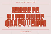 Il Conto - An Italian Wine Bar Font, a Slab Serif Font by Nick Mac (Thumbnail 5 of 10)