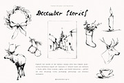 December Stories, a Seasonal Illustration by PeDe Designs (Thumbnail 12 of 13)