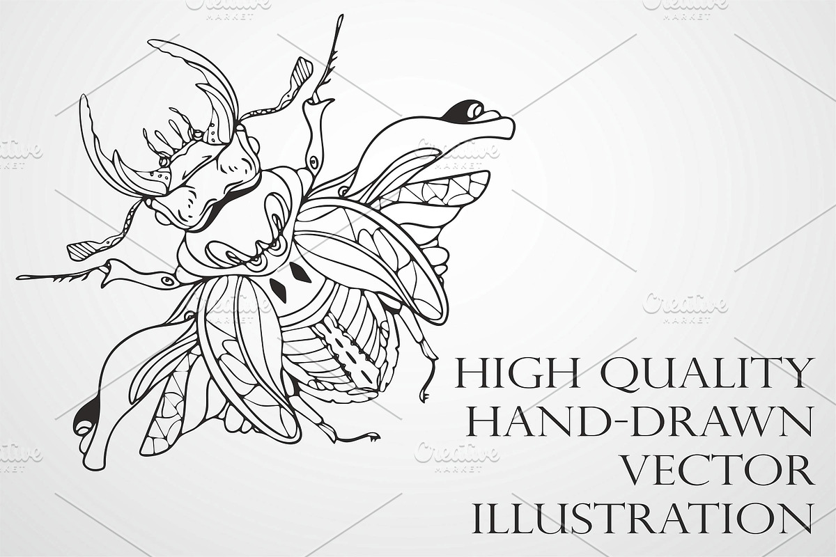 Insects Vector SVG Bundle, an Illustration by KostaDigitalArt (Photo 3 of 10)