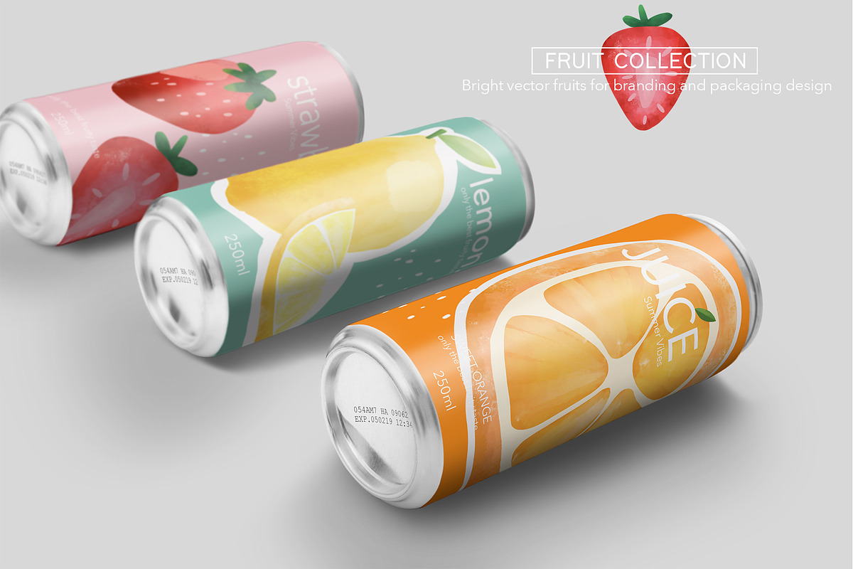 Fruit Garden - Elements and Patterns, a Decorative Illustration by Alisa Fimen Design (Photo 13 of 18)
