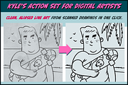 Kyle's Actions for Photoshop Artists, an Action Add-On by Kyle's Digital Art Tools (Thumbnail 7 of 10)