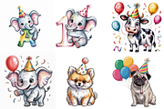 Happy Birthday Animal Sublimation, an Illustration by Milano Creative (Thumbnail 2 of 3)