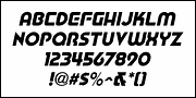 Air Circus JNL, a Sans Serif Font by Jeff Levine Fonts (Thumbnail 5 of 5)