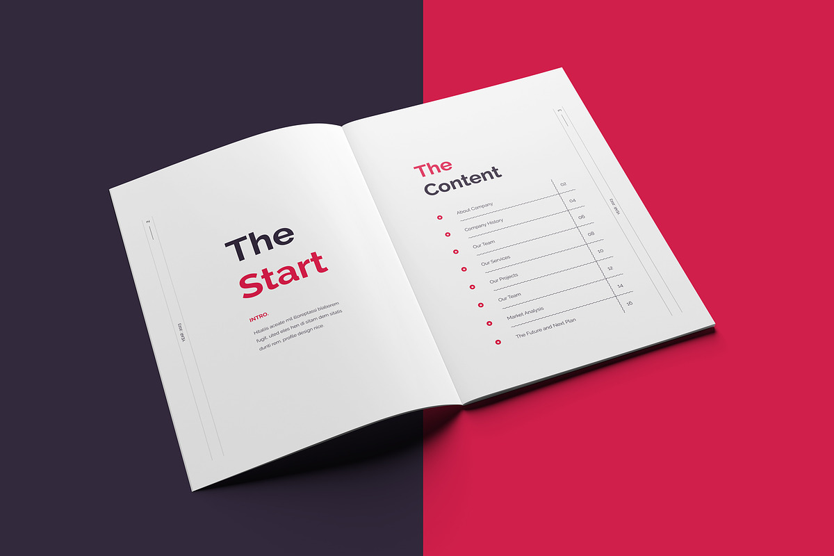 Annual Report, a Brochure Template by WOWPro (Photo 3 of 12)