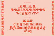 Snugle | Fancy Display, a Serif Font by Pentagonistudio (Thumbnail 11 of 12)