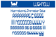 Future Frequency font, a Sans Serif Font by weknow (Thumbnail 8 of 8)