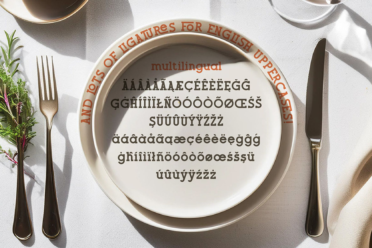 Savory Slab Serif, a Slab Serif Font by JumboDesign (Photo 5 of 6)