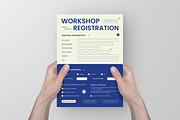 Minimalist Workshop Registration, a Flyer Template by Annora Studio (Thumbnail 6 of 6)
