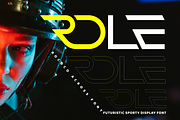 Rococo Across - Futuristic Font, a Sans Serif Font by 177Studio (Thumbnail 2 of 8)