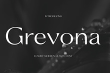 Grevona | Refined Serif Typeface