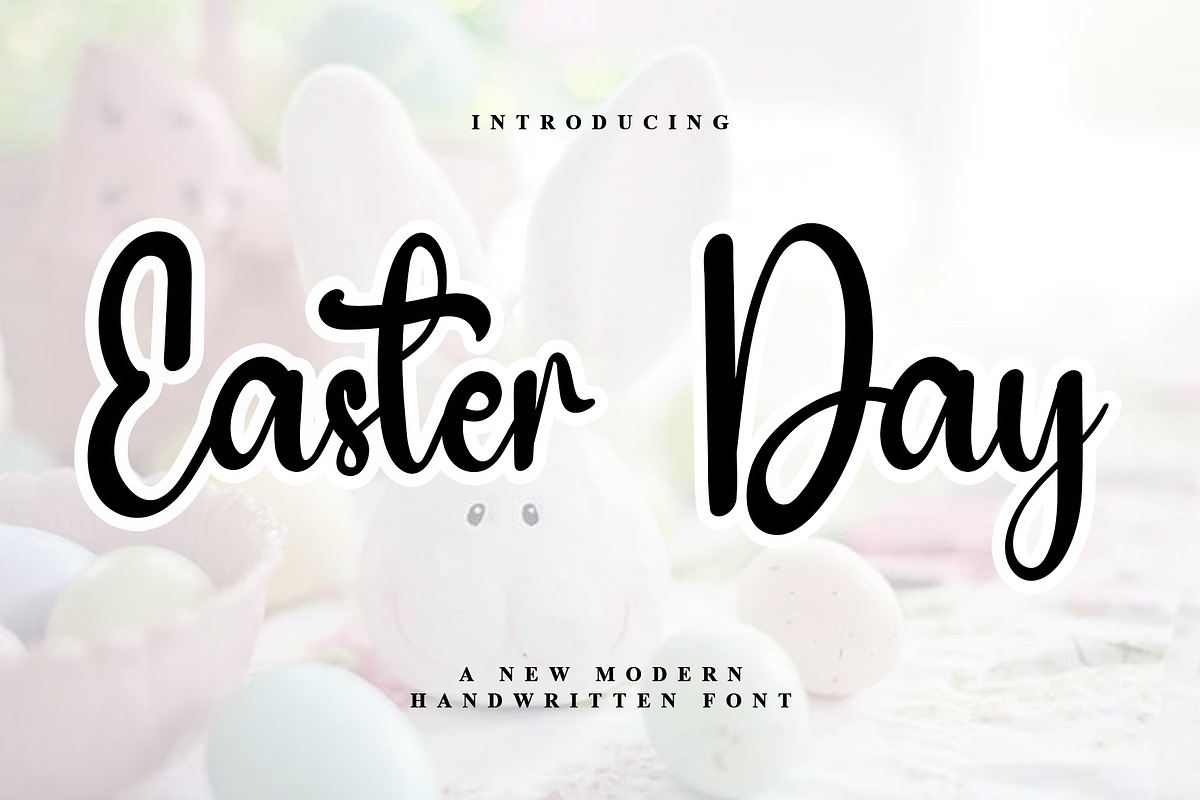 Easter Day, a Handwritten Font by InermediaSTUDIO (Photo 1 of 7)