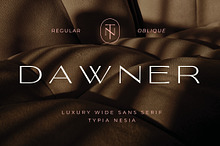 Dawner - Luxury Wide Thin Sans Serif