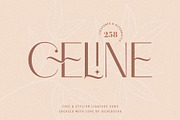 Celine - Chic Ligature Sans & Extras, a Sans Serif Font by SilverStag Type Foundry (Thumbnail 23 of 23)