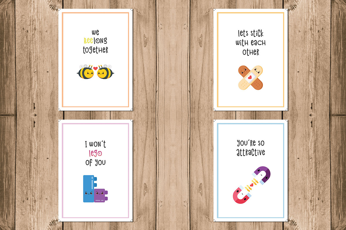 6 Valentine's Day Cards, a Card Template by Cyrah's Collection (Photo 2 of 3)