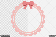 Coquette Frame Clipart Bundle, an Illustration by Actual Pixel (Thumbnail 3 of 26)