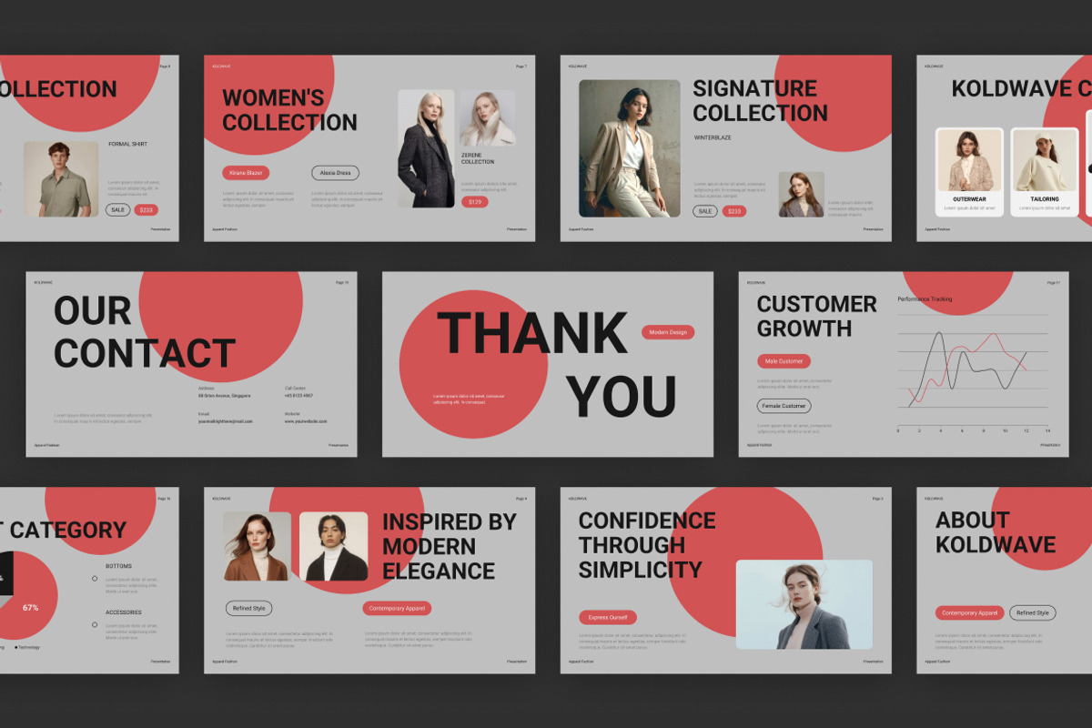Apparel Fashion Brand Keynote, a Presentation Template by Loin Studio (Photo 4 of 4)