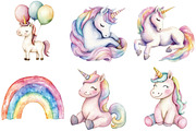 Unicorn Clipart, an Illustration by CitraGraphics (Thumbnail 4 of 5)
