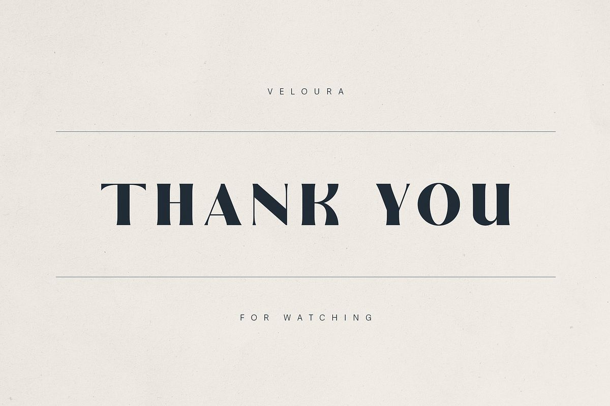 Veloura Serif Font – Elegant Type, a Serif Font by Only Fonts (Photo 11 of 11)