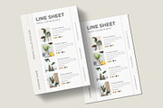 Line Sheet For Wholesale Template, a Stationery Template by Pixelpick (Thumbnail 3 of 3)