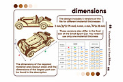 Small Sport Car - Laser Cut File, an Object Graphic by VectorPainter (Thumbnail 16 of 18)