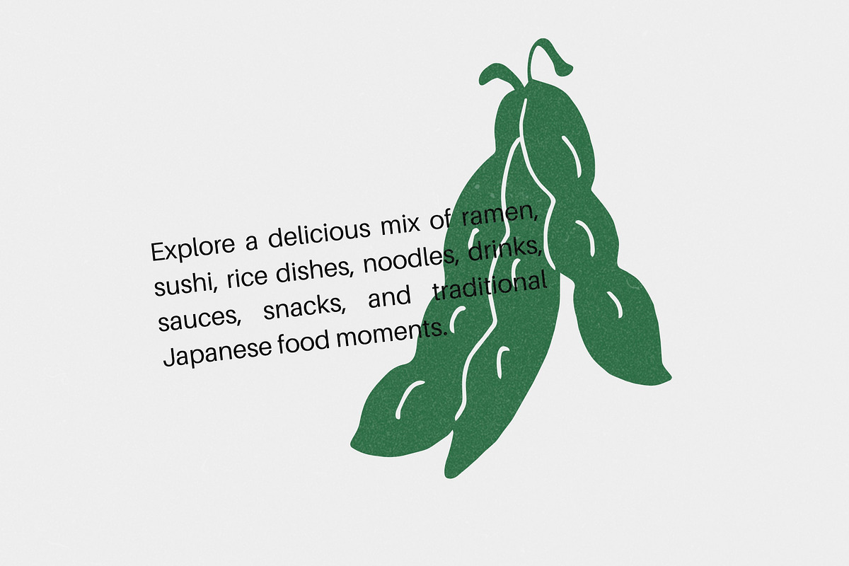 Japanese Food: 110 Illustrations, a Food Illustration by Veyla (Photo 13 of 17)