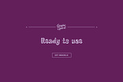 Inkadelic Psychedelic Display Font, a Sans Serif Font by Graphic Spirit (Thumbnail 8 of 8)