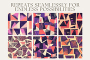 12 Neon Nachos Seamless Patterns, a Pattern Graphic by Inknfolly (Thumbnail 2 of 7)