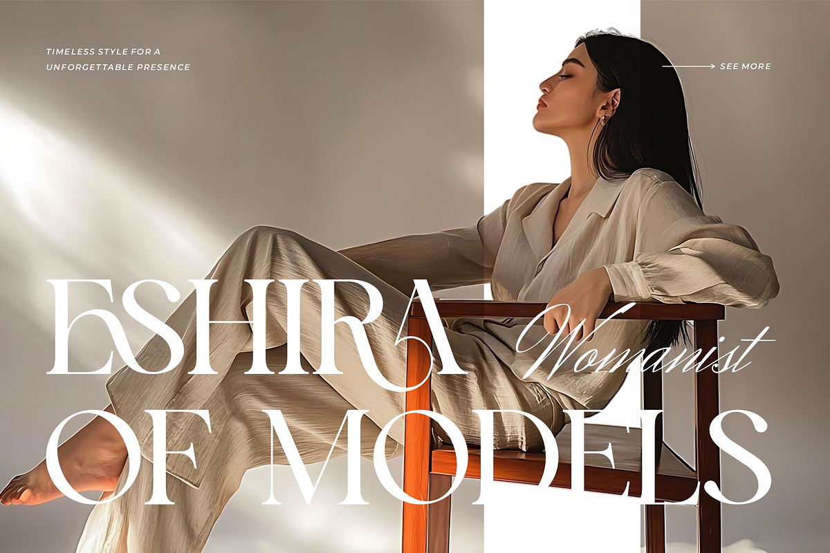 Brokes || Modern Minimalist Serif Fo, a Serif Font by Ermedia Studio (Photo 5 of 10)