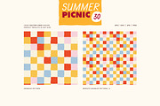Summer Picnic. Seamless Patterns, a Pattern Graphic by oxygen_8 (Thumbnail 2 of 8)