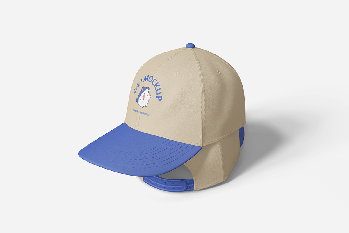 Urban Cap Mockup PSD, an Advertising Mockup by Indah (Photo 3 of 6)