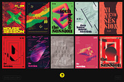 The Session – Posters/Flyers Bundle, a Flyer Template by pixelsao (Thumbnail 2 of 3)