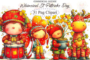 Whimsical St Patricks Day, an Illustration by designcity5