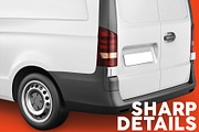 Realistic Panel Van PSD Mockup, an Object Graphic by Sinlatown (Thumbnail 15 of 17)