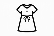 Fashion Dress Silhouettes Set, an Illustration by musafir_fashion (Thumbnail 4 of 20)