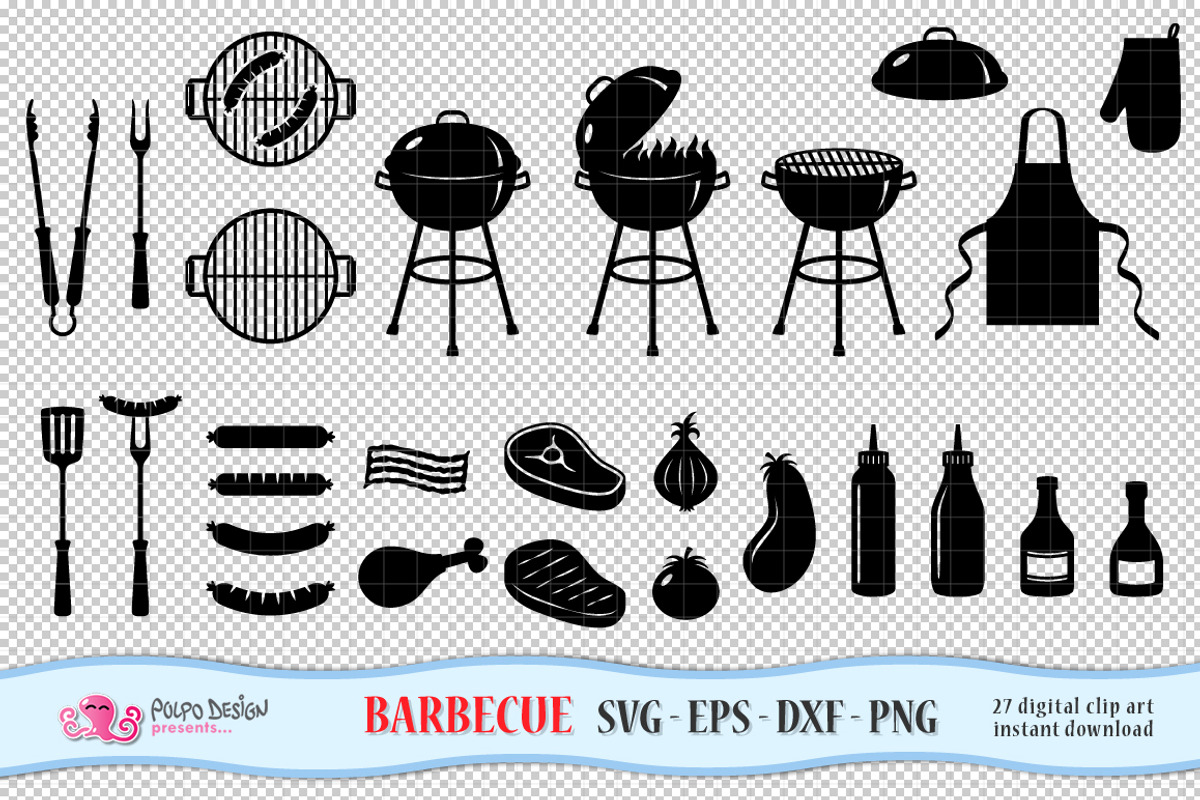 Barbecue SVG, an Object Graphic by PolpoDesign (Photo 2 of 2)