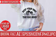Keep Your Bike High and Your Head Hi, an Object Graphic by CrexoraLab (Thumbnail 1 of 3)