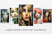 Beauty illustration poster, a Decorative Illustration by DamonYang's shop (Thumbnail 9 of 9)