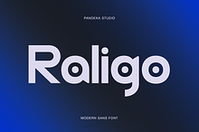 Raligo - Futuristic Rounded Sans