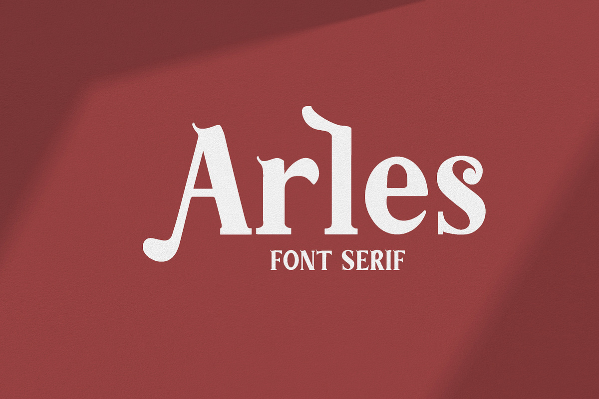 Arles | Serif Font preview 5