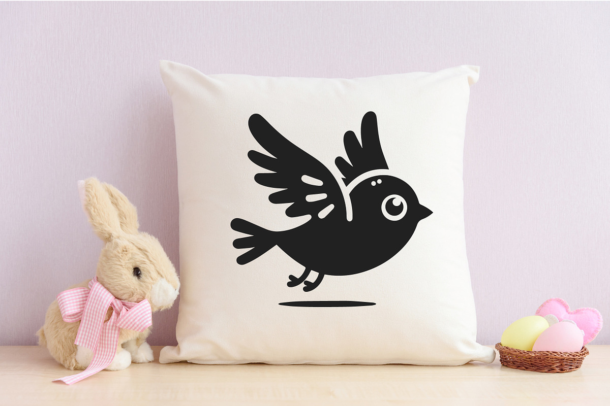 Quirky Funny birds Bundle, an Object Illustration by Libby Wishes (Photo 4 of 5)