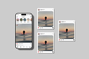 Social Media Instagram Mockup, an iPhone Mockup by Amigos__46 (Thumbnail 6 of 9)