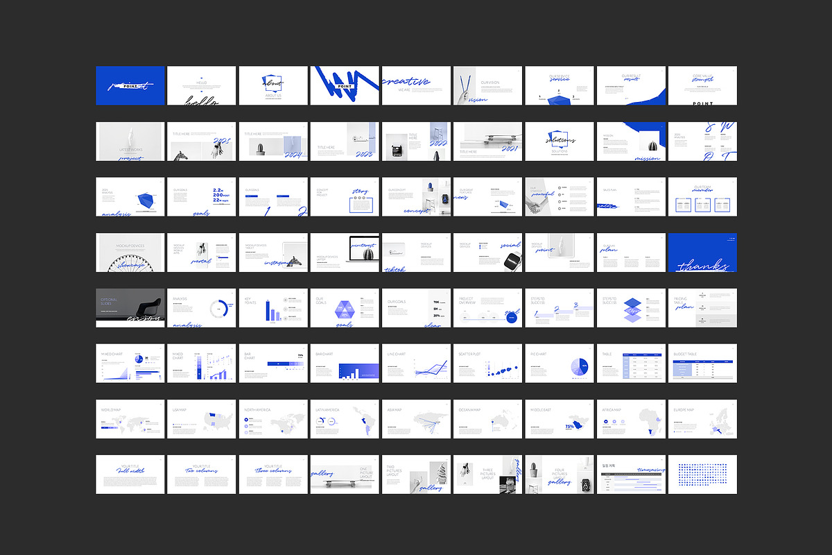 Point PowerPoint Template, a Presentation Template by Simple P. (Photo 10 of 11)