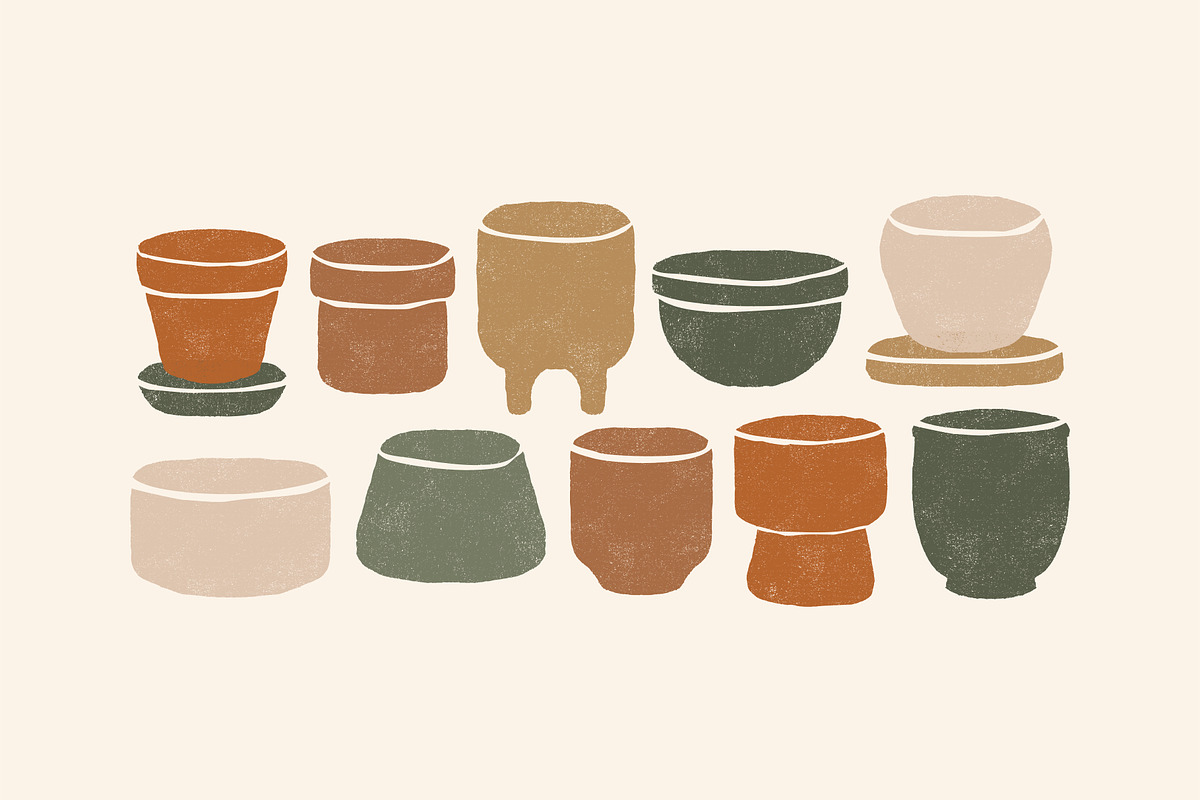 HELLO CACTUS — succulent design kit, a Decorative Illustration by adehoidar (Photo 3 of 12)