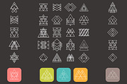 Set of trendy geometric shapes, an Education Illustration by Helen Sko (Thumbnail 1 of 5)