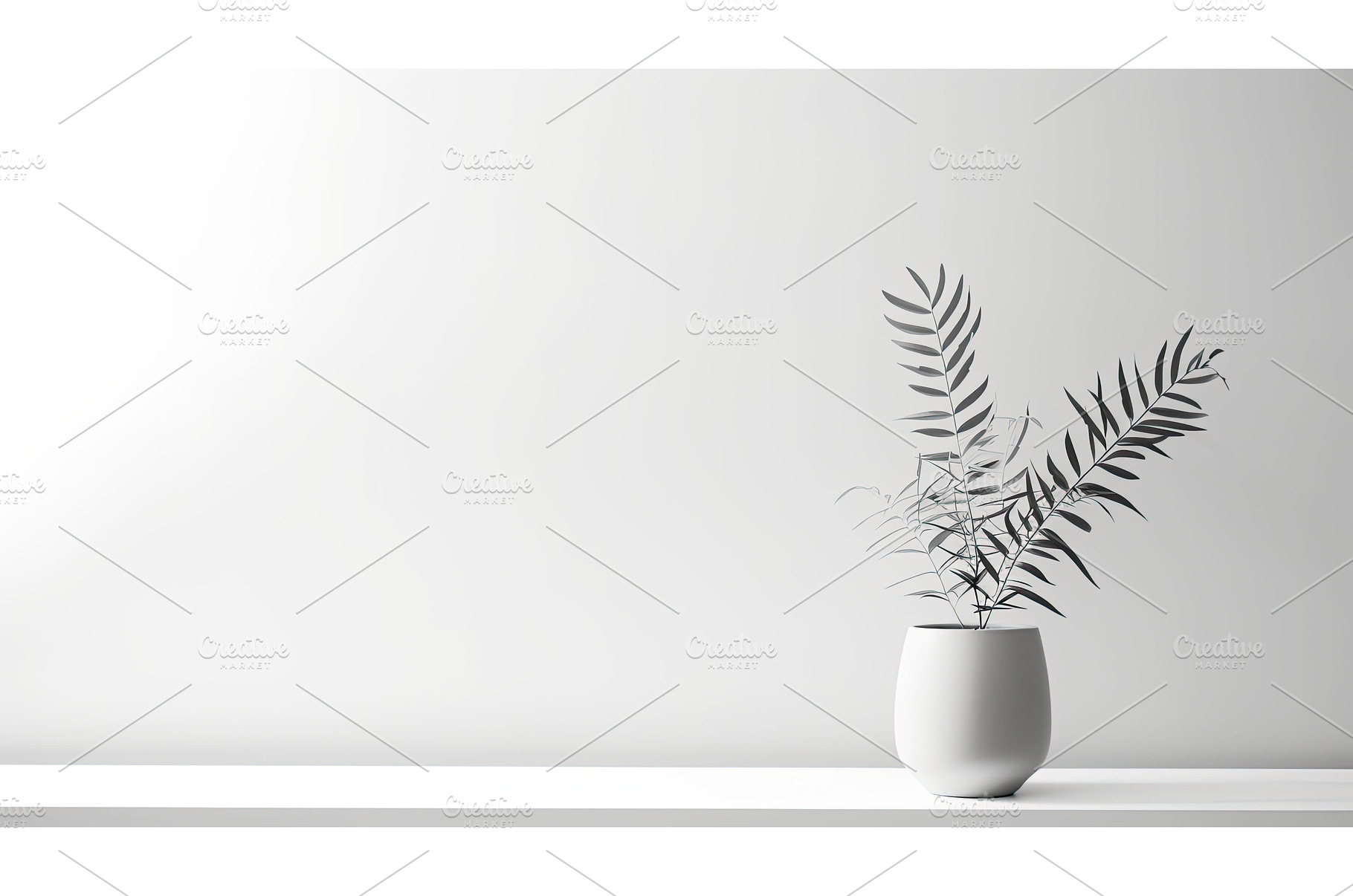 botanical blurred interior plants ai, a Background Photo by pikepicture