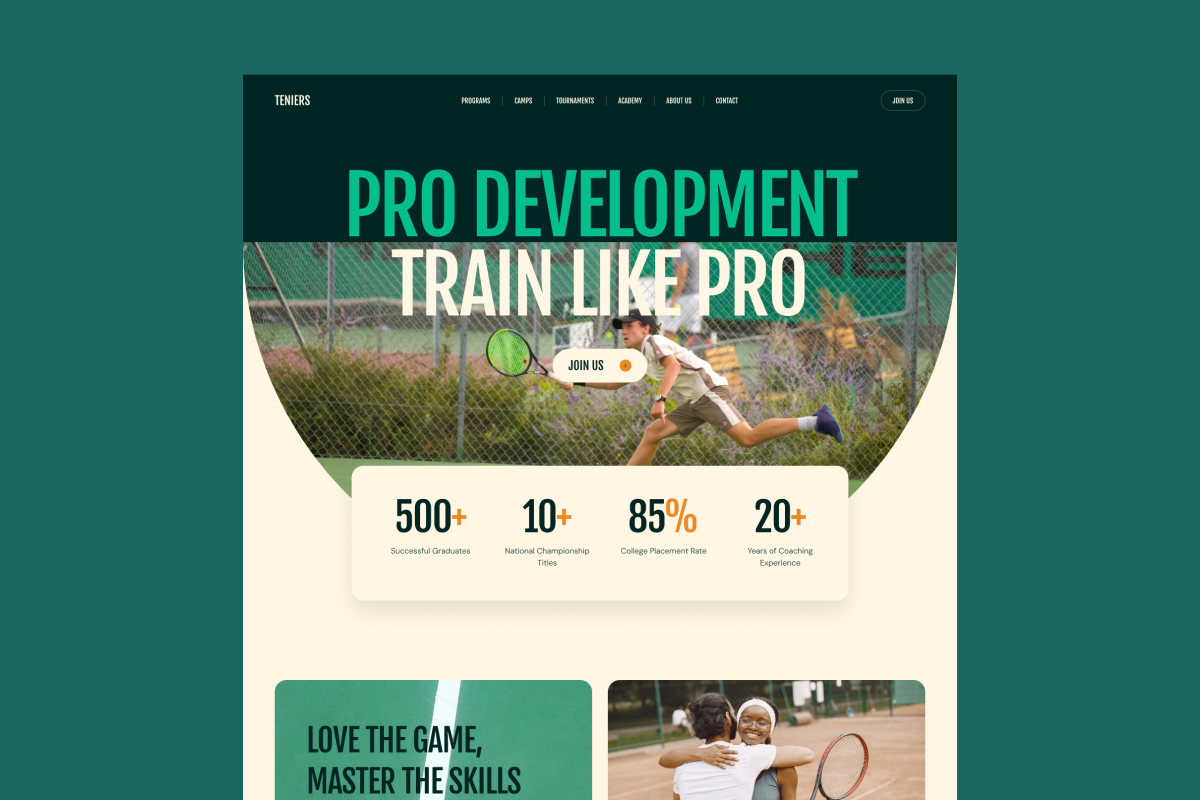 10 Figma Landing Page Templates, a Landing Page Template by zroch design (Photo 27 of 32)
