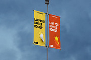 Lamp Post Banner Mockup, a Product Mockup by Designbuys (Thumbnail 4 of 20)