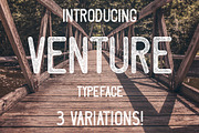 Venture Typeface, a Sans Serif Font by MikeHill (Thumbnail 1 of 5)