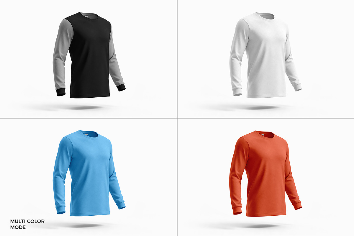 Long Sleeve T-Shirt Mockup, a Hoody Mockup by Ram Studio LLC (Photo 11 of 12)